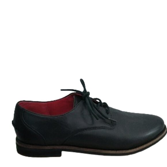 Softwalk Women's Black Leather Oxford - Size 9M EUC - Picture 1 of 10
